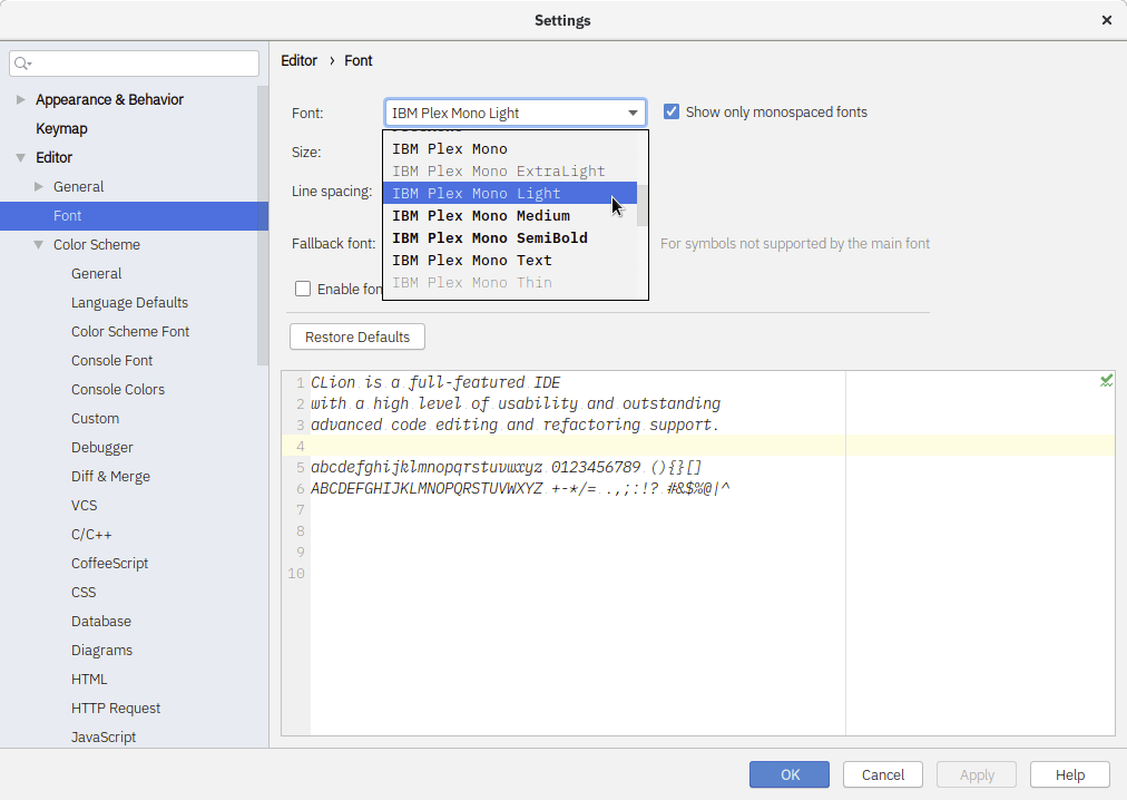 CLion-2019.1-Settings-Linux.png