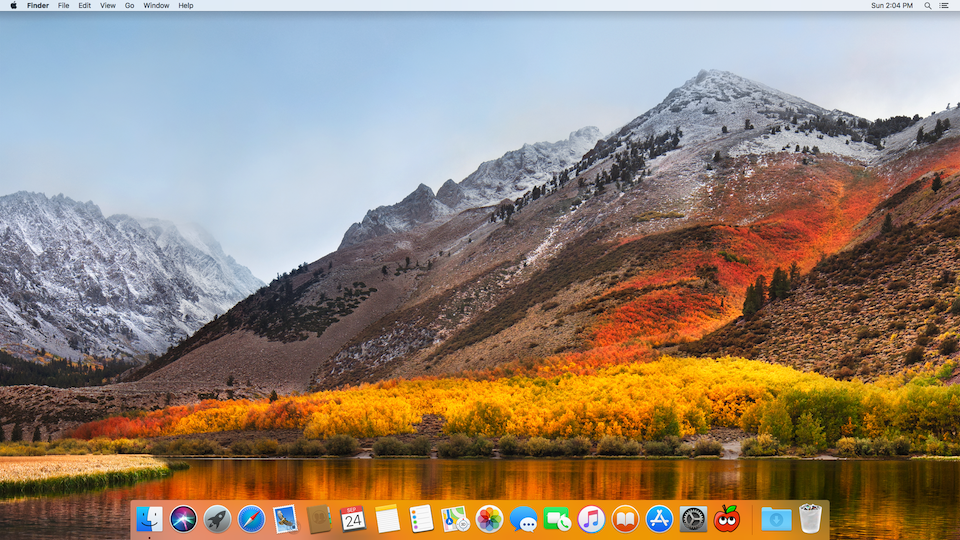 macOS High Sierra